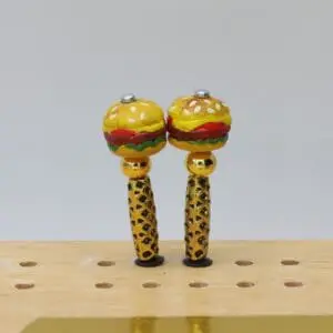Hamburger Cribbage Pegs