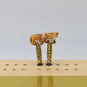 Tiger Cribbage Pegs