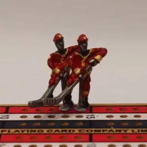 Hockey Player Cribbage Pegs - Calgary Home Colors