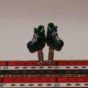 Hockey Skate Cribbage Pegs - Vancouver Home Colors