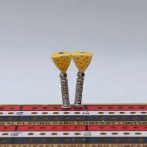 Cheese Wedge Cribbage Pegs