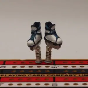 Hockey Skate Pegs Cribbage - Winnipeg -- Away