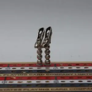 Silver High Heel Cribbage Pegs