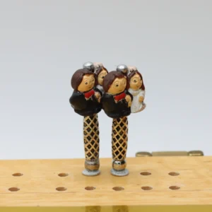 Bride and Groom Cribbage Pegs