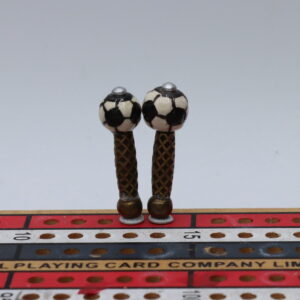 Soccer Ball Cribbage Pegs